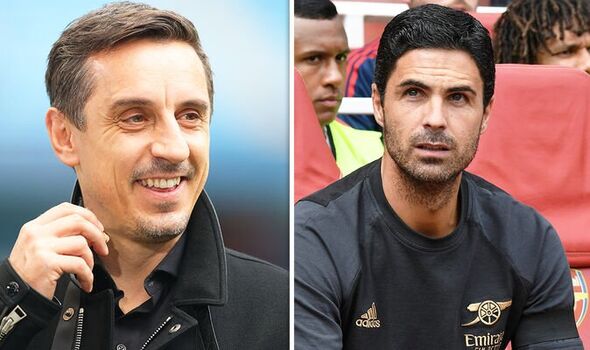 Gary Neville Questions Arteta’s Future Without Silverware 