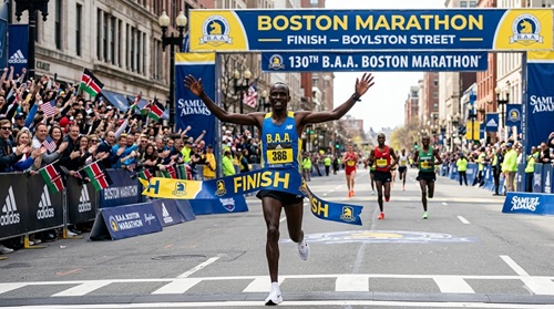 John Korir Boston Marathon