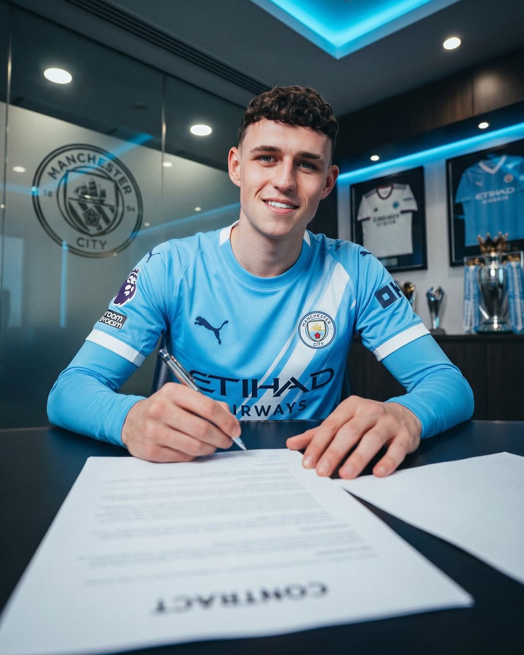 Phil Foden Commit Future To Man City With New Long-Term Deal
