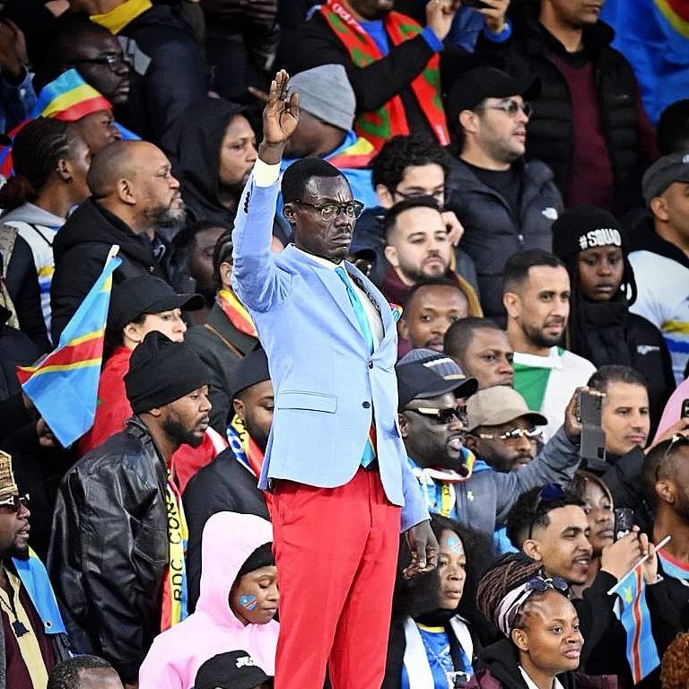 Dreams Really Do Come True! Dr Congo’s Beloved Super Fan “Lumumba” Officially Joins The World Cup Delegation