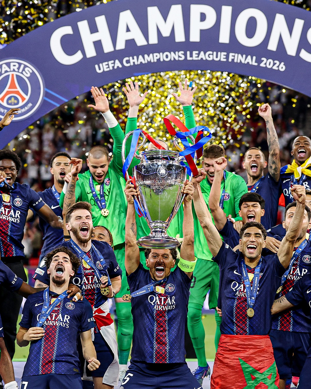 Back-to-Back Kings of Europe: PSG Retain the Champions League in Budapest Heartbreak
