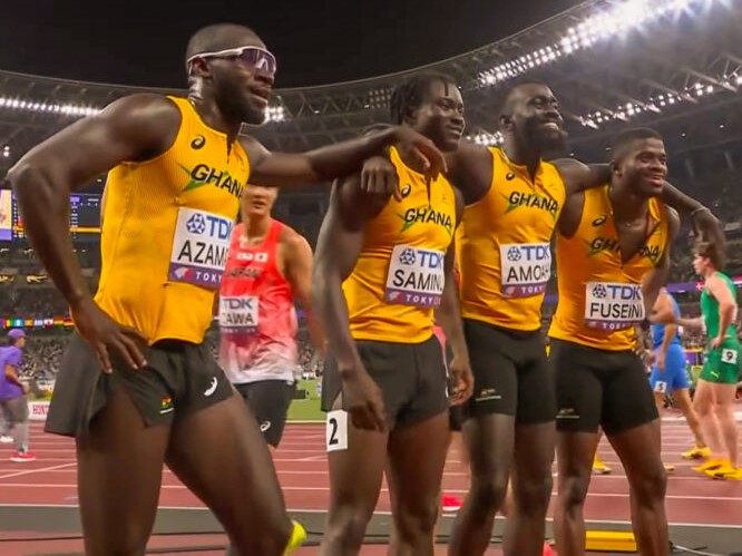 Team Ghana Step Up Preparations Ahead Of World Relays