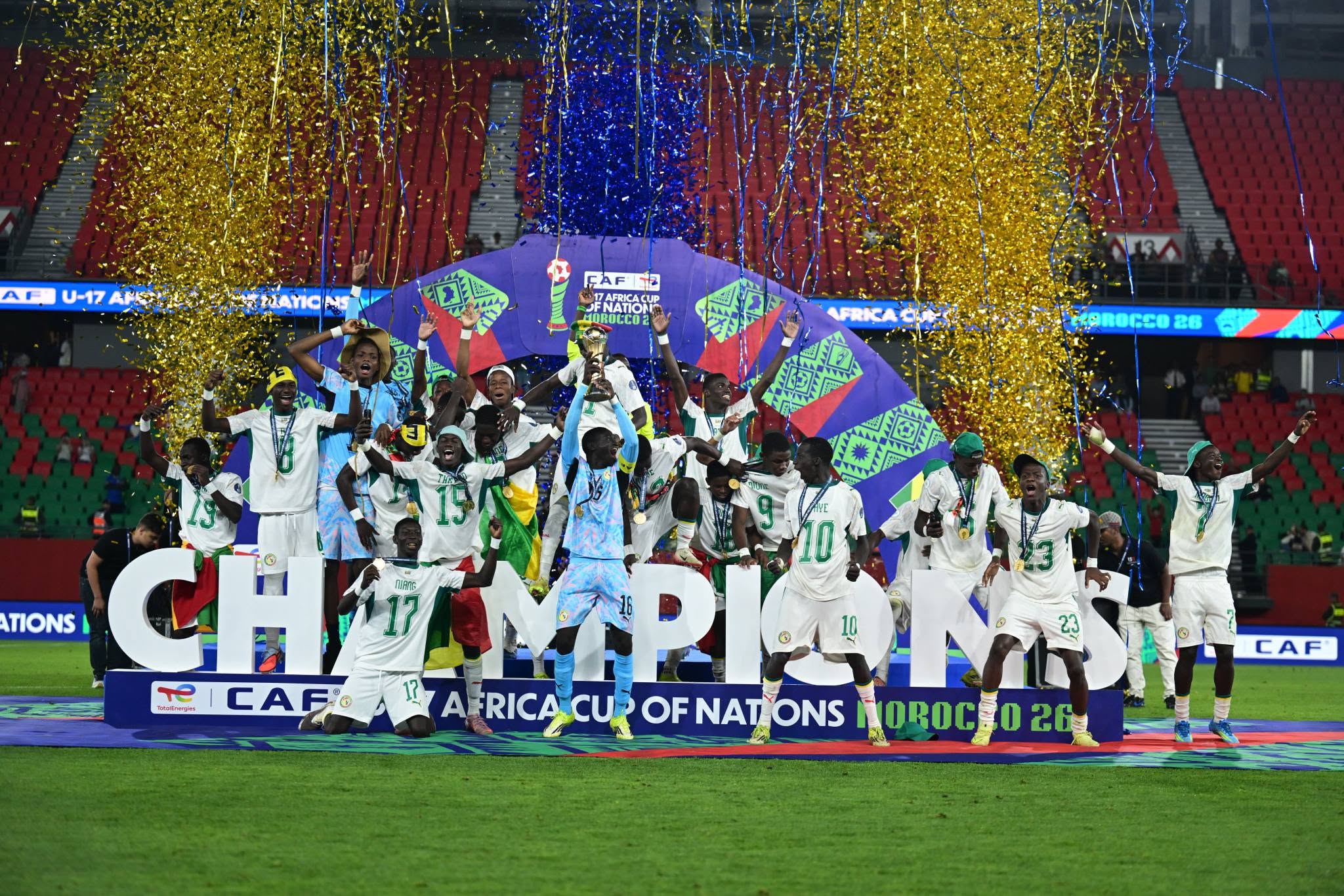 Senegal Invests in the Future: President Faye Rewards U-17 and U-15 National Teams